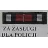 Baretka - BRĄZOWA ODZNAKA ZA ZASŁUGI dla POLICJI